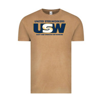 Vintage Camel United Steelworkers - Unity and Strength for Worke Vintage Tee - ArtMosaic