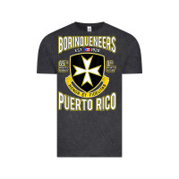 Vintage Black Borinqueneers Puerto Rico Flag Honor Et Fidelitas Vintage Tee - ArtMosaic