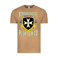 Vintage Camel Borinqueneers Puerto Rico Flag Honor Et Fidelitas Vintage Tee - ArtMosaic