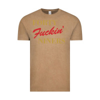 Vintage Coffee forty fvckin' niners Vintage Tee - ArtMosaic