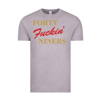 Vintage Zinc forty fvckin' niners Vintage Tee - ArtMosaic