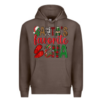 Coffee Santa's Favorite Cna Premium Hoodie - BundleAndBundleShop