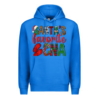 True Royal Santa's Favorite Cna Premium Hoodie - BundleAndBundleShop