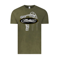 Vintage Olive sport mathews concert Vintage Tee - ArtMosaic