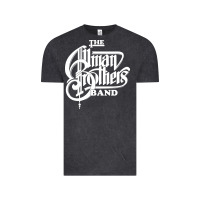 Vintage Black the allman brothers Vintage Tee - ArtMosaic