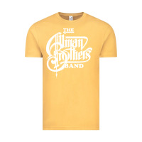 Vintage Mustard the allman brothers Vintage Tee - ArtMosaic