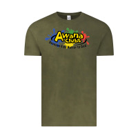 Vintage Olive Vintage-Awana clubs Vintage Tee - ArtMosaic