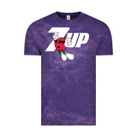 Cloud Purple cool spot,uncola 7up Vintage Tee - ArtMosaic