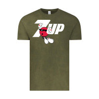 Vintage Olive cool spot,uncola 7up Vintage Tee - ArtMosaic