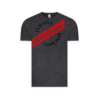 Vintage Black jamaica red stripe lager beer Vintage Tee - ArtMosaic
