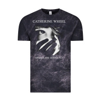 Cloud Black Catherine wheel, Catherine wheel art, Catherine wheel vintage, Catheri Vintage Tee - ArtMosaic