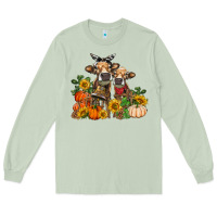 Matcha Fall heifer cows Long Sleeve Tee - RanaPortraitStore