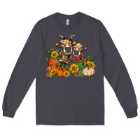 Smoke Fall heifer cows Long Sleeve Tee - RanaPortraitStore