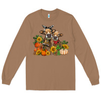 Toasted Coconut Fall heifer cows Long Sleeve Tee - RanaPortraitStore