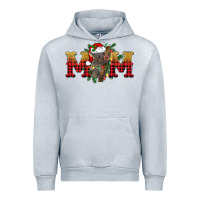 Heather Grey Christmas koala mom Urban Hoodie - BarkalooDesign