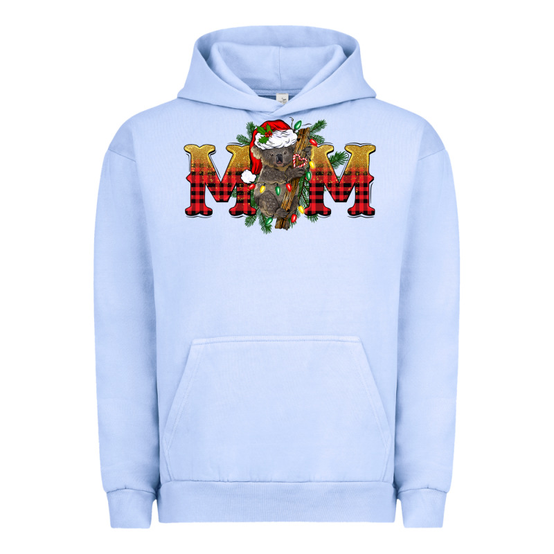 Christmas Koala Mom Urban Hoodie by BarkalooDesign | Teevron