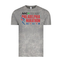 Cloud Rock PHILADELPHIA MARATHON Vintage Tee - ArtMosaic