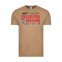 Vintage Coffee PHILADELPHIA MARATHON Vintage Tee - ArtMosaic