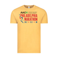 Vintage Mustard PHILADELPHIA MARATHON Vintage Tee - ArtMosaic