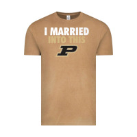 Vintage Camel Purdue Boilermakers Married Into This - Apparel Vintage Tee - ArtMosaic