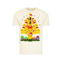 Vintage Arctic duck rubber duck christmas tree duckie and quack christmas 123 Vintage Tee - ArtMosaic