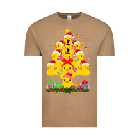 Vintage Coffee duck rubber duck christmas tree duckie and quack christmas 123 Vintage Tee - ArtMosaic