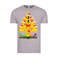 Vintage Zinc duck rubber duck christmas tree duckie and quack christmas 123 Vintage Tee - ArtMosaic