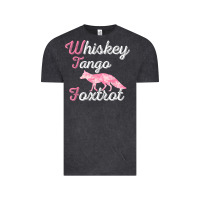 Vintage Black whiskey tango foxtrot military womens fun wtf quote t shirt Vintage Tee - ArtMosaic