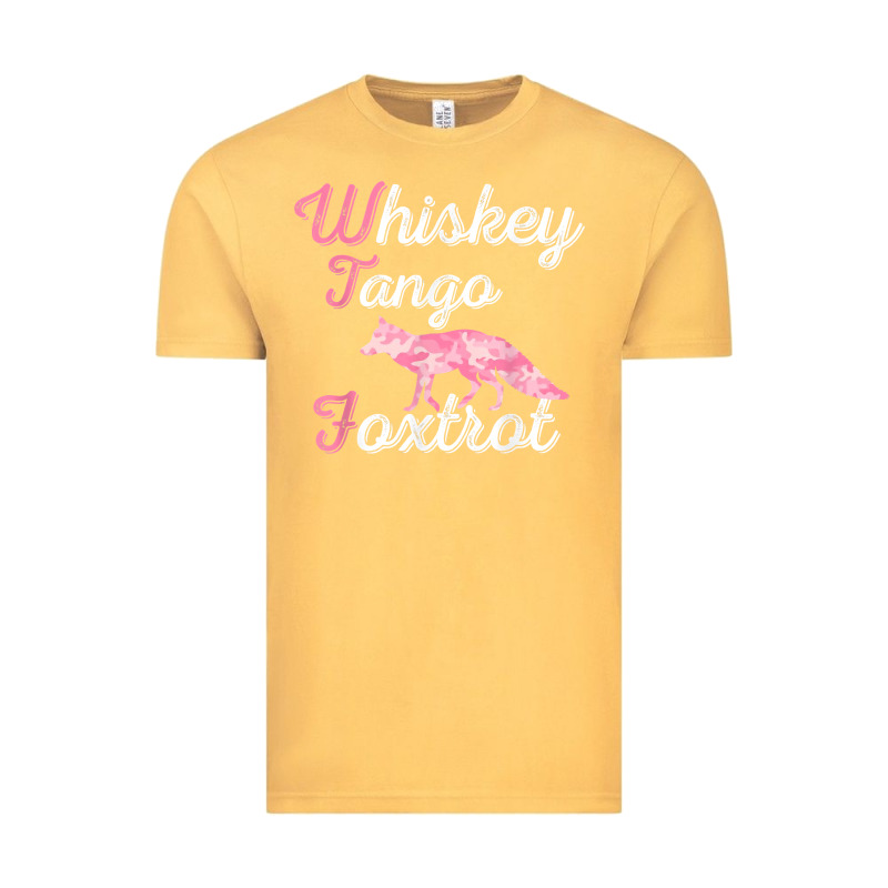 Whiskey Tango Foxtrot Military Womens Fun Wtf Quote T Shirt Vintage Tee by ArtMosaic | Teevron
