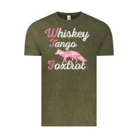 Vintage Olive whiskey tango foxtrot military womens fun wtf quote t shirt Vintage Tee - ArtMosaic
