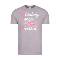 Vintage Zinc whiskey tango foxtrot military womens fun wtf quote t shirt Vintage Tee - ArtMosaic