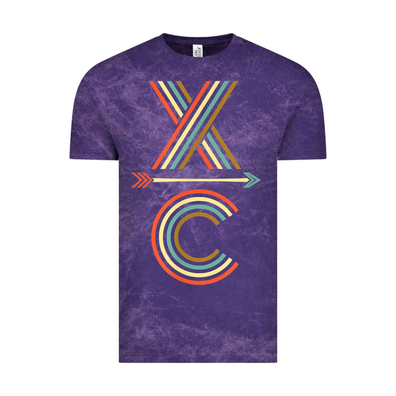 X-country Design For Cross Country Runners And Coaches Vintage Tee by ArtMosaic | Teevron
