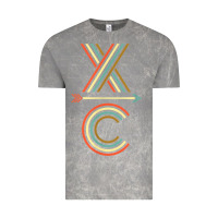 Cloud Rock X-Country Design For Cross Country Runners and Coaches Vintage Tee - ArtMosaic