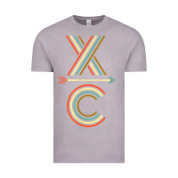 Vintage Zinc X-Country Design For Cross Country Runners and Coaches Vintage Tee - ArtMosaic