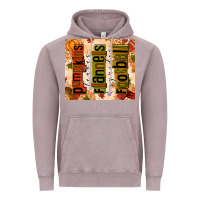 Pumpkins Leaves Flannels Hayrides Football Vintage Hoodie | Teevron