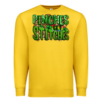 Lemon pinches get stitches st patricks Premium Sweatshirt - LillyAllenDesigns