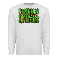 Oatmeal Heather pinches get stitches st patricks Premium Sweatshirt - LillyAllenDesigns