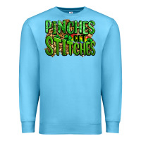 Ocean Blue pinches get stitches st patricks Premium Sweatshirt - LillyAllenDesigns