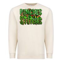 Sandshell pinches get stitches st patricks Premium Sweatshirt - LillyAllenDesigns