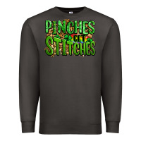 Smoke pinches get stitches st patricks Premium Sweatshirt - LillyAllenDesigns