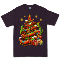 Plum Christmas Feliz Navidad Sombrero Tree Premium Tee - BundleAndBundleShop