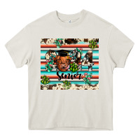 Cream 2024 senior cow Heavy Core Tee - JahusDesignShop