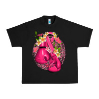 Black cancer boxing gloves with ribbon Urban Heavy Tee - NancyCooperArtShop