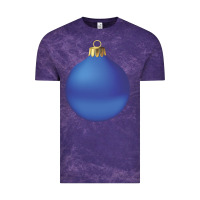 Cloud Purple christmas ornament 2 Vintage Tee - artisFamous