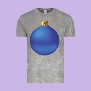 Christmas Ornament 2 Vintage Tee Designed By Artisfamous