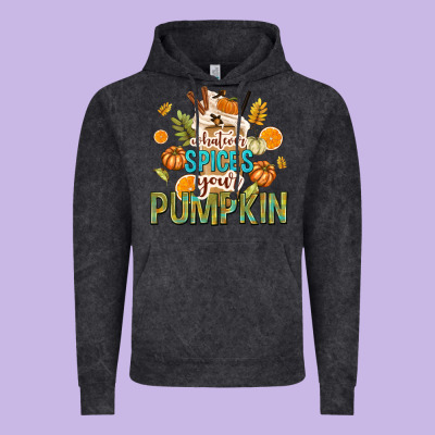 Whatever Spices Your Pumpkin Vintage Hoodie Designed By Texasbilliewilder