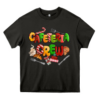 Asphalt Christmas cafeteria crew Heavy Core Tee - MaliasSmallBusiness
