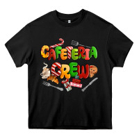 Black Christmas cafeteria crew Heavy Core Tee - MaliasSmallBusiness