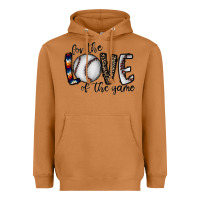 Meerkat for the love of the game baseball Heavyweight Hoodie - CowhideDigitalArt