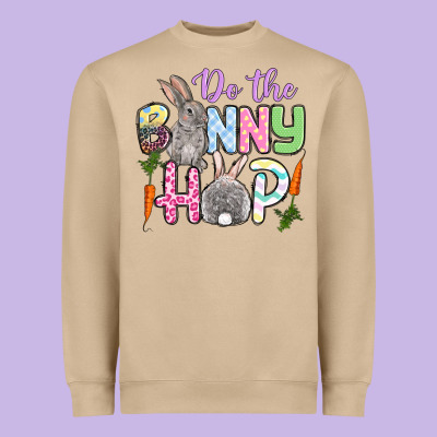 Do The Bunny Hop Easter Heavyweight Sweatshirt Designed By Oliviacreatesart